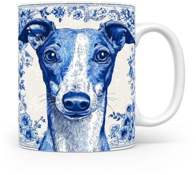 Mok Greyhound Beker voor koffie of tas voor thee, cadeau voor dierenliefhebbers, moeder, vader, collega, vriend, vriendin, kantoor, opa, oma, hond, kerst, sinterklaas, verjaardag