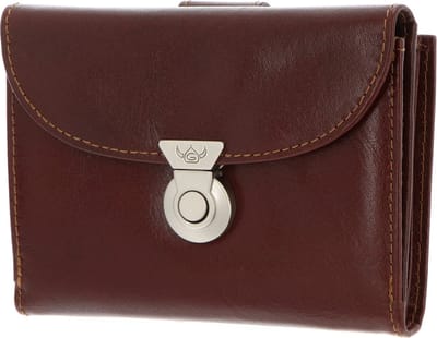 Golden Head Leren portemonnee Colorado RFID Protect Schlossbörse 1150 Tabacco bruine