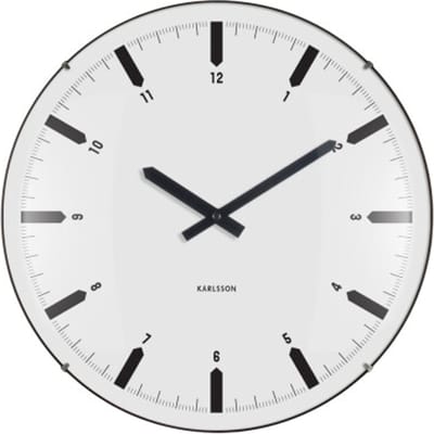 Karlsson wandklok realista dome - Ø35cm