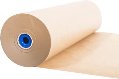 Kortpack - Natronkraft Inpakpapier op Rol 70cm breed x 285mtr lang - 70grams - Bruin - Kraftpapier - (040.0110)