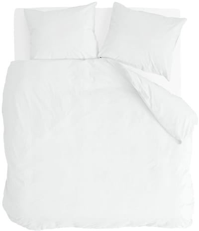 Byrklund Dekbedovertrek Pure & Plain - 240x220 - 100% Katoen (BCI) - Wit