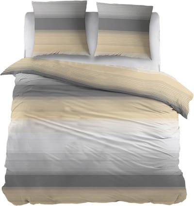 Snoozing Poires Dekbedovertrek - Eenpersoons - 140x200/220 cm - Geel