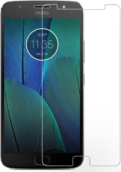 LuxeBass Screenprotector geschikt voor Motorola Moto G5S Plus - glas scherm - bescherming