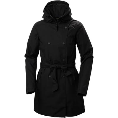 Helly Hansen Welsey Ii Trenchcoat Zwart L Vrouw