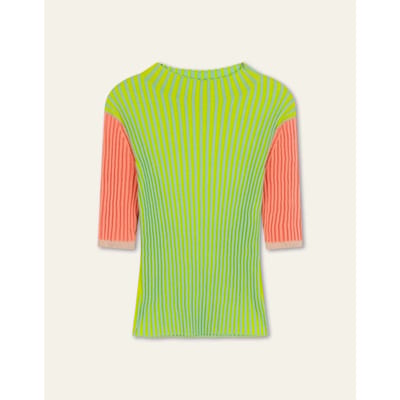 Oilily Kalligrafie Trui- maatS Jade Groen