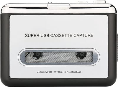 DailySupplies® Cassette Speler - Walkman - Wit en Zwart