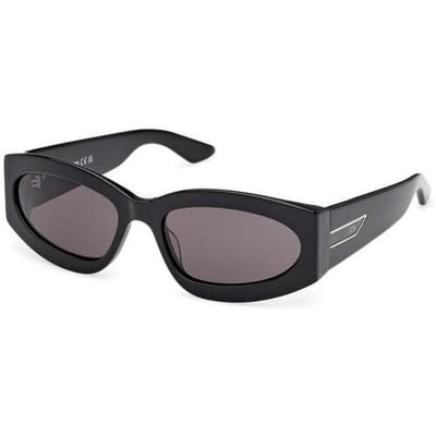 Gcds GD0057 Shiny black 57/18/135 UNISEX Zonnebrillen
