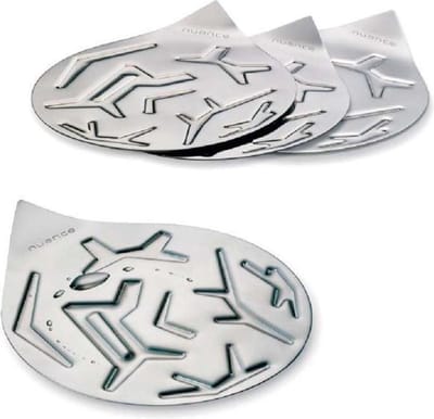 Nuance onderzetters RVS set van 4 stuks