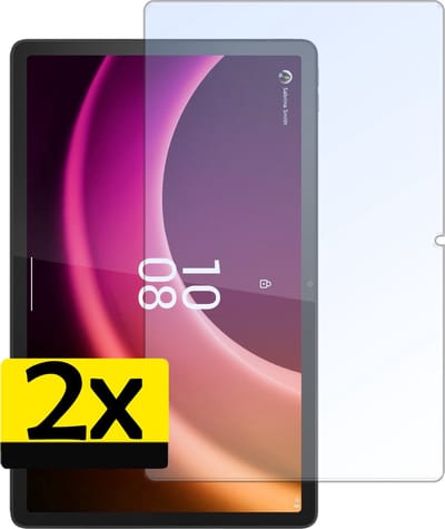 Screenprotector - Geschikt voor Lenovo Tab P11 (2e / 2nd Generatie) - 2 Stuks - Extra Sterk - Beschermglas - Gehard Glas - Tempered Glass - Screen Protector