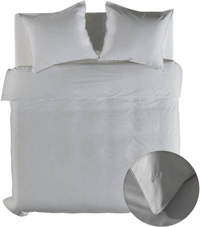 Yellow Dekbedovertrek Suite Dubai - Katoen - Vaporous Grey - 200x200-220 cm - 100% Katoen - Tweepersoons