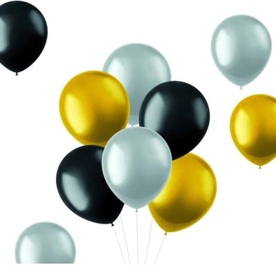 Folat - ballonnen Rich Metallics 33 cm - 10 stuks