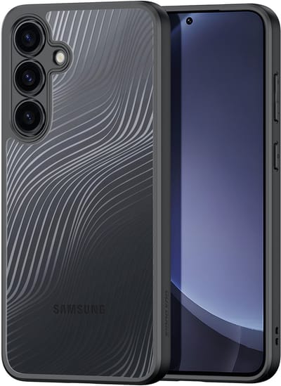 Dux Ducis - Telefoon Hoesje geschikt voor de Samsung Galaxy S25 - Back Cover - Aimo Series - Zwart