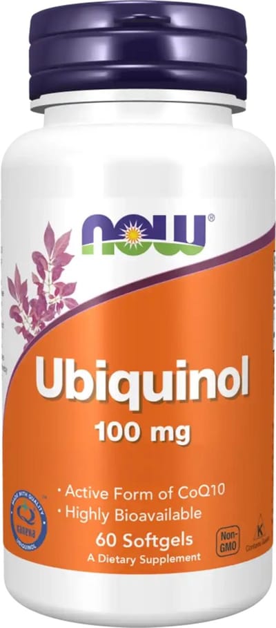 Now Foods Ubiquinol 100 mg (60 Softgels) Unflavoured - Vitaminen, mineralen & gezondheid - Enzymen