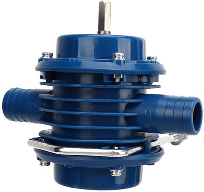 Jhubersproducts - Hand Drill Waterpomp - Tuin en Huishouden - Zelfaanzuigende Pomp - Stalen Behuizing - Efficiënt en duurzaam - Ideaal voor tuinieren