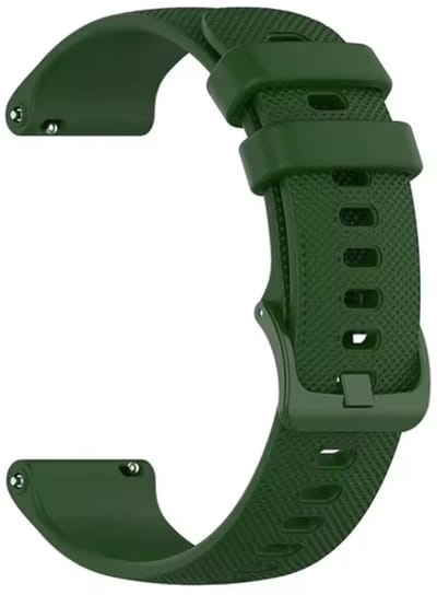 New Age Devi - Siliconen bandje - Geschikt voor Garmin VenuVenu 2 PlusVenu SQSQ 2Vivomove HR-Style-Luxe-SportVivoactive 356Forerunner 55165245645570 - 42mm - Donkergroen