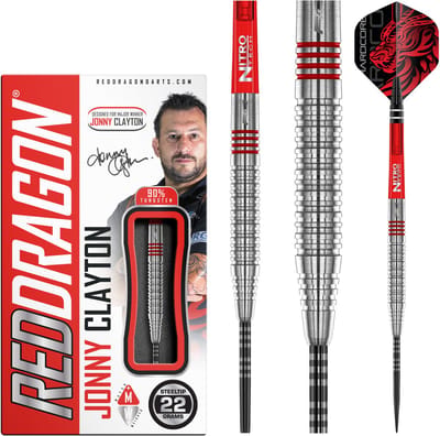 Red Dragon Jonny Clayton 2.0 90% - Dartpijlen