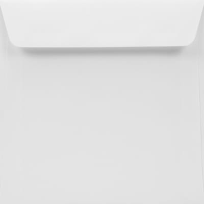 Gladde witte enveloppen A5 - 156 x 156 mm - 50 stuks - NK natgelijmde - 100 gram - Lessebo - Netuno