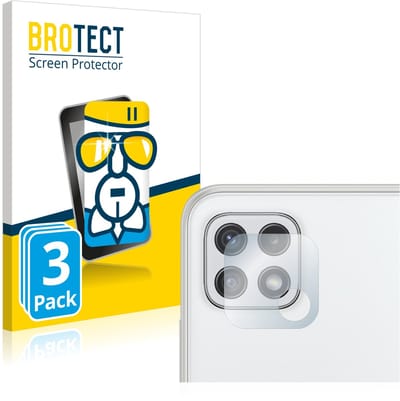 Screenprotector 3 Stuks voor Samsung Galaxy A22 5G (ALLEEN Camera Lens) Beschermglas transparant