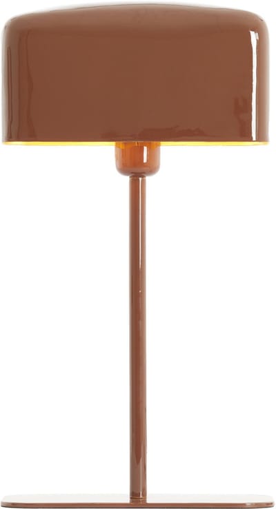 Tafellamp - bruin - Elenie - metaal - nachtkastlamp - E27 - 1897379 - Light & Living