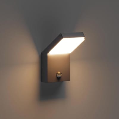 Buitenwandlamp met Bewegingsmelder - IP65 Waterdicht, 1500 Lumen, LED Wandlamp voor Terras en Ingangen - 24W