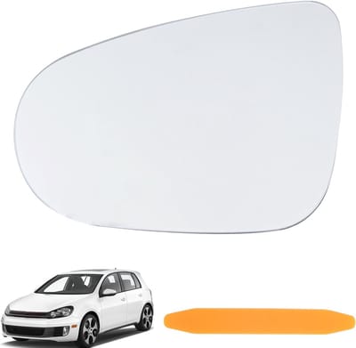 Verwarmd zijspiegels glas rechts voor G-olf 6 MK6 2010-2014, GTI 2010-2014, vervangend auto-accessoire, eenvoudig te installeren, hoge kwaliteit
