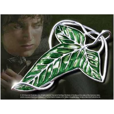 Lord of the rings: elven leaf brooch