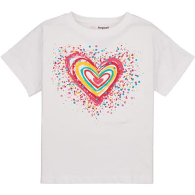Desigual  T-shirt Korte Mouw TS_HEART