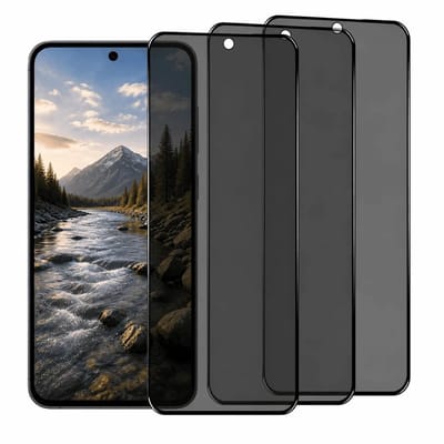 Screenprotector Privacy - Gehard Glas 9H Geschikt voor Samsung Galaxy S26 – Anti-kras - 3-Pack Tempered Glas