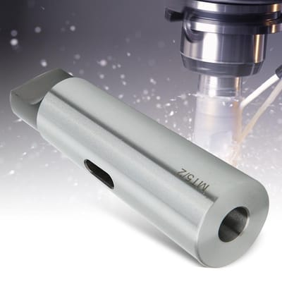 Taper Reducer Adapter Boorhuls Zilver Hoge Hardheid Slijtvastheid MT5 naar MT2