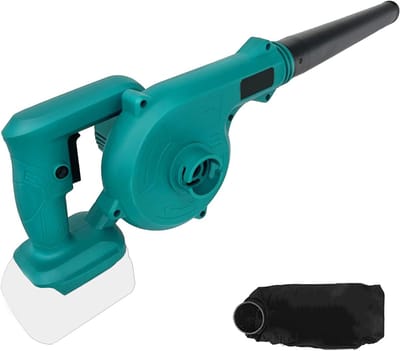 Elektrische Bladblazer - Tuinstofzuiger - Tuin en Huis - 2-in-1 functie - 18V compatibel - Zwart