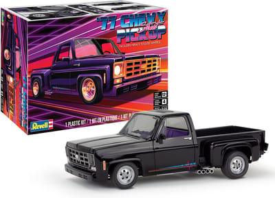Revell Modelbouwpakket Auto - 14552 Chevy Squarebody Street Truck 1976 Plastic - 1:25 - Modelbouw
