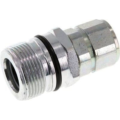 Stalen DN 12.5 Hydraulische Koppeling Snelkoppeling M22x1.5 Binnendraad ISO 14541 D M36 x 2
