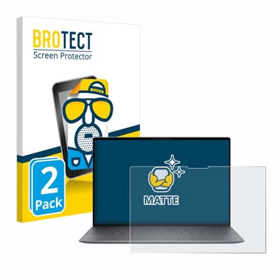 BROTECT - Screenprotector voor Dell XPS 13 9345 - Folie Beschermfolie matte 2 Stuks