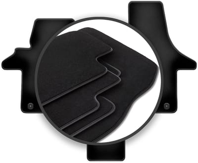 Premium automatten voor: VW Transporter T5 Caravelle 2-zits (2003-2015)