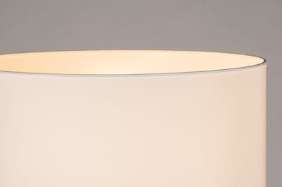 Lumidora Vloerlamp 31049 - ORLANDO - E27 - Wit - Hout - ⌀ 45 cm