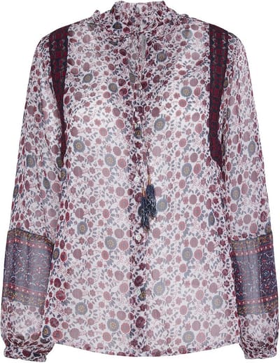Pepe Jeans Emma Lange Mouwen Blouse Wit XS Vrouw