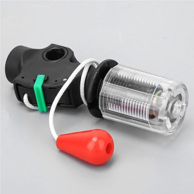 aladdien - Draagbare Automatische Inflator - Inflater voor Reddingsvesten - Veiligheid en Comfort - Compact en Lichtgewicht - Opblaasbare Reddingsve...