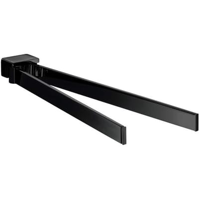 Emco Loft black towel rail 31 cm swivel 055013331