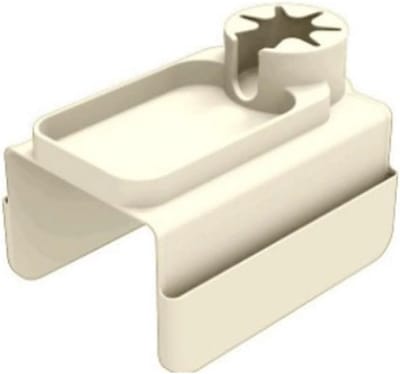 Praktische Silicone Kussenhouder met Zijvakken voor Stoel en Bank, Anti-Spill Organizer voor Afstandsbediening en Telefoon