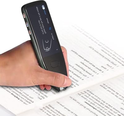 Scan Woordenboek Pen - Vertaler Pen - Taal Leren - Offline Wifi Ondersteuning - 116 Talen - Zwart