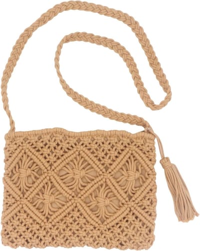 Stijlvolle Woven Straw Crossbody Tas voor Dames, Vintage Handgemaakte Schoudertas, Perfect voor Zomer, Feestjes en Dagelijkse Gebruik
