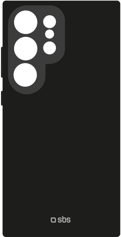 SBS - Beschermend Hoesje - Samsung Galaxy S25 Ultra - Zwart - Innovatie D3O Technologie