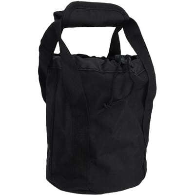 Sac Robuste pour Poids avec Poignée Confortable et Coussin en Mousse pour Transporter une Seule Balle de 6 LBS à 16 LBS black