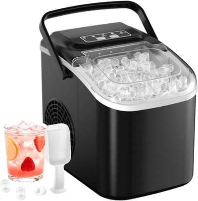 Ijsblokjesmachine - Ijsblokjesmaker - Zelfreiningsfunctie - Koelfunctie