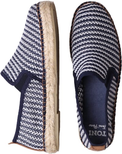 Espadrilles voor heren van meshstof | DELVIN