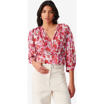 IRO Paris Maellaspe Red Multico Size: L | Blouses Outlet | Dames | Rood