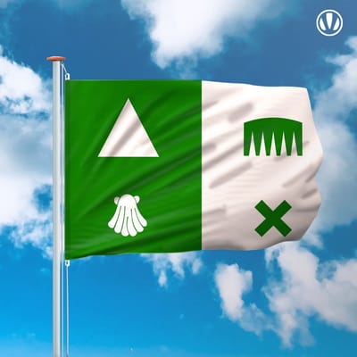 Vlag Alphen-Chaam 150x225cm
