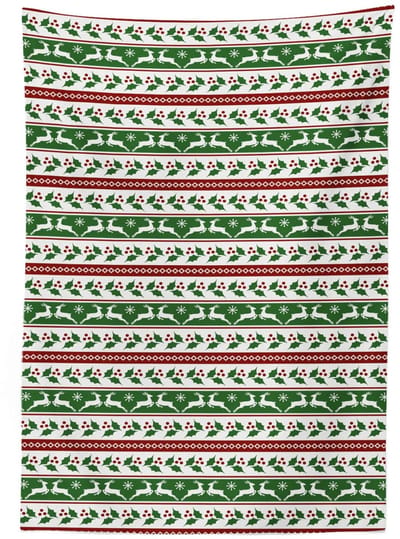 ABAKUHAUS Tafelkleed 140x200 cm – donkergroen Bordeauxrood, wasbaar