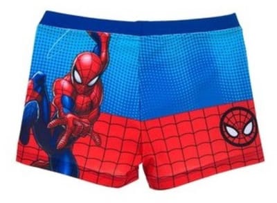 Spiderman Zwembroek - Maat 98 - Zwemboxer - Rood met Blauw - Spider-Man - Strak Model