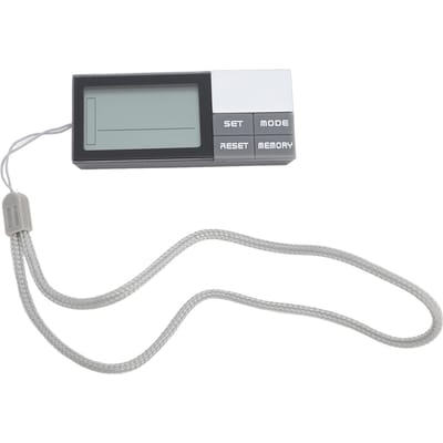 Stappenteller Mini Eenvoudige Digitale LCD Stappenteller Draagbare Stappenteller Wandelen 3D Stappenteller voor Wandelen gray
